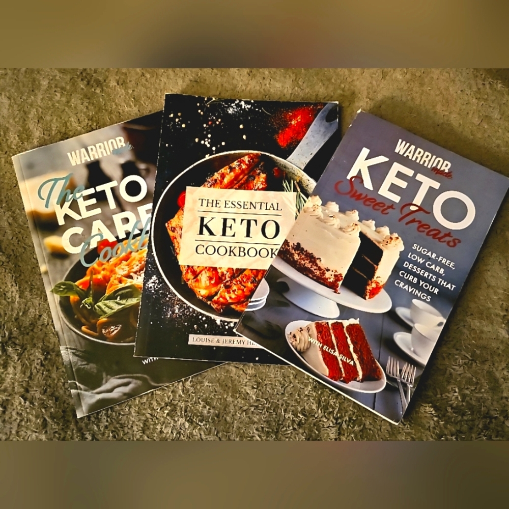 Keto Essentials And Keto Carbs Cookbooks 2 pack